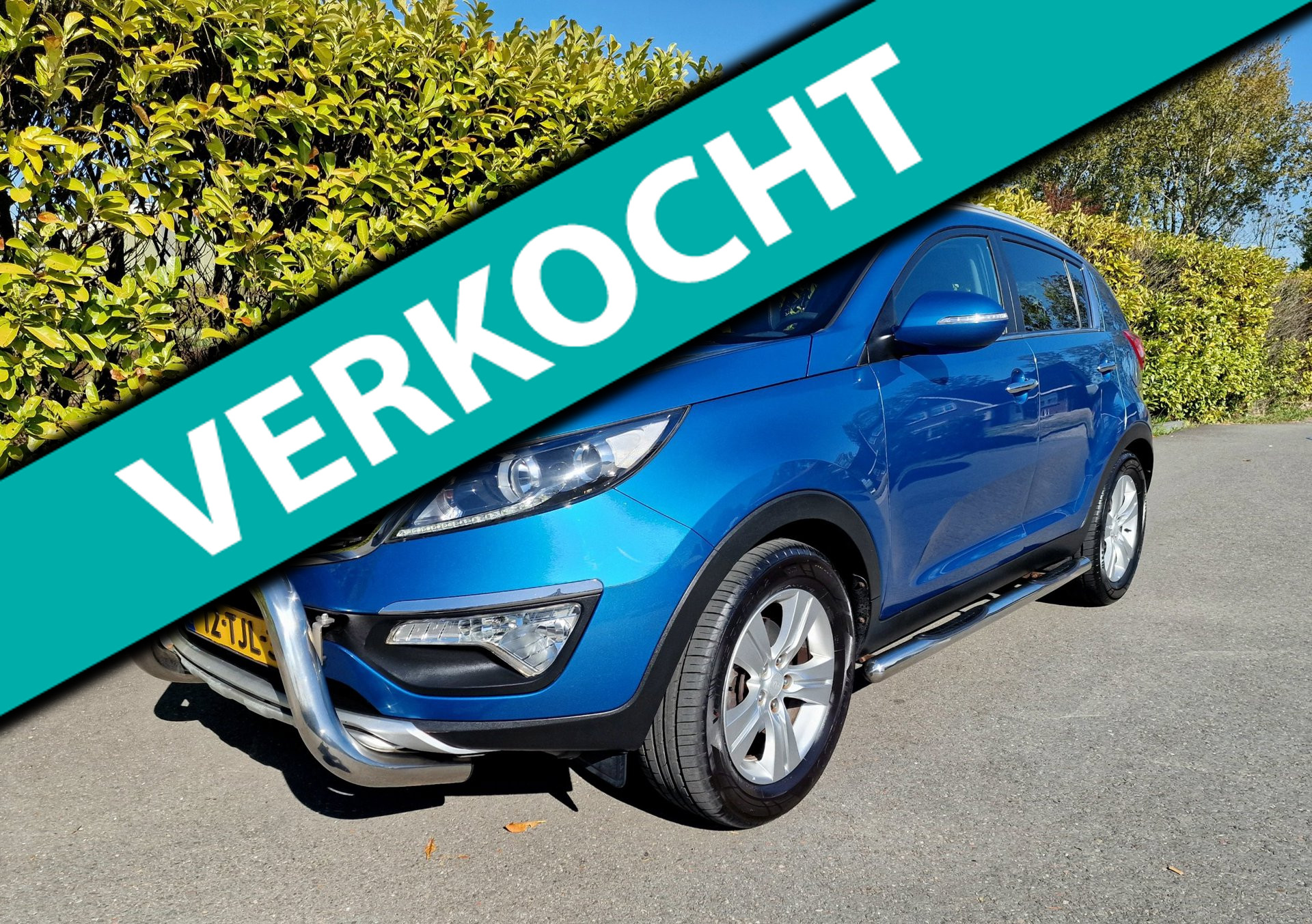 Kia Sportage 1.6 GDI Carplay Nav Cr Control NW banden Airco 2012 - voorkant