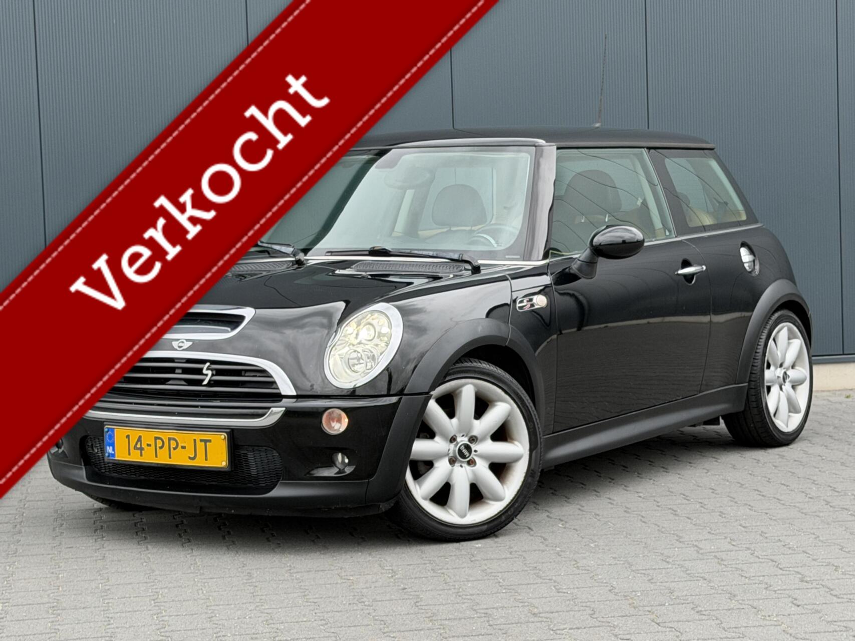 Mini Mini Cooper S 1.6 Cooper S Harman/Kardon - Xenon - Leder - Leuke Auto 2004 - voorkant