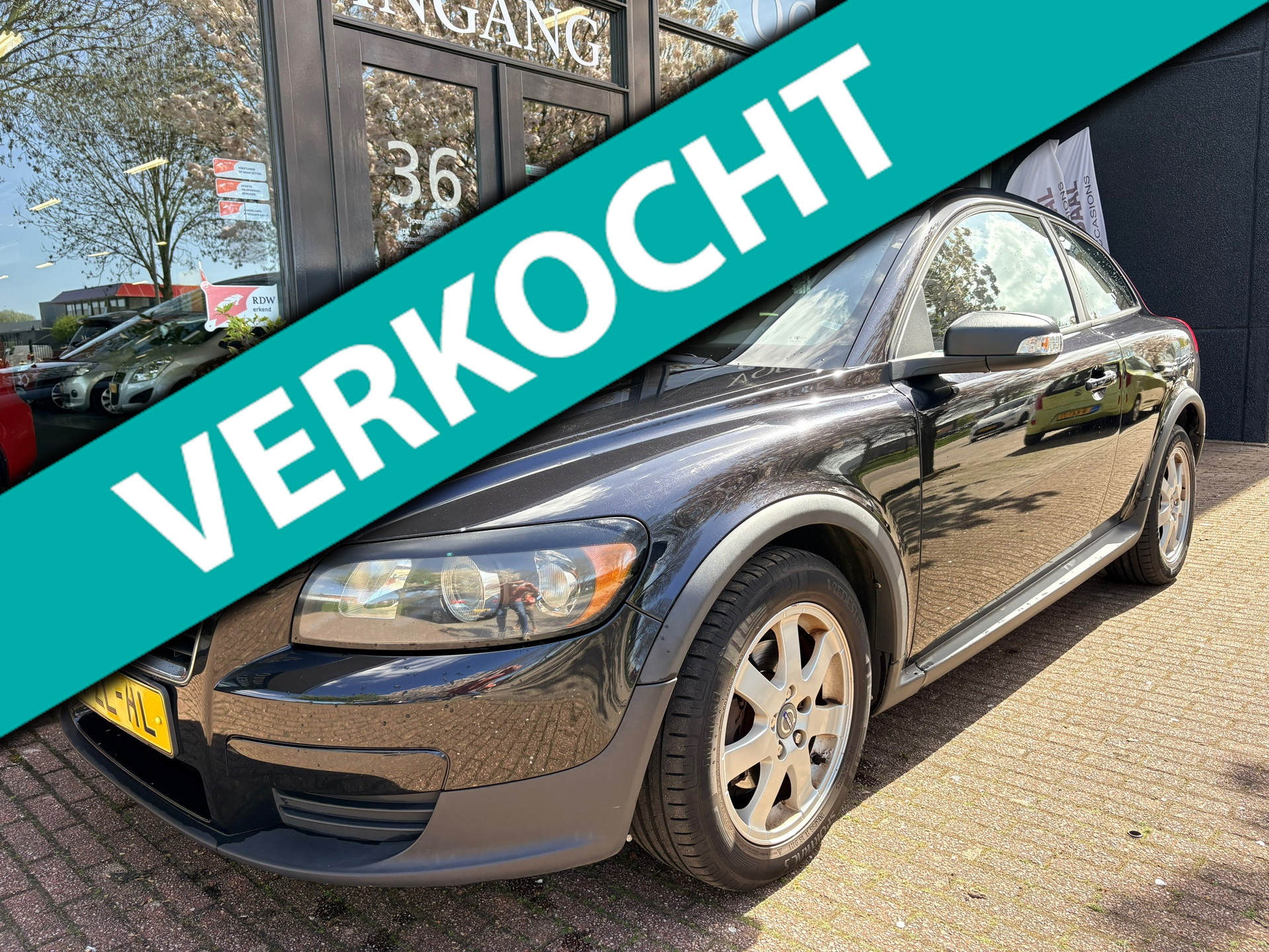 Volvo C30 1.6 114Dkm NAP/Airco/Cruise/PDC/Compl. Onderhouden 2008 - voorkant