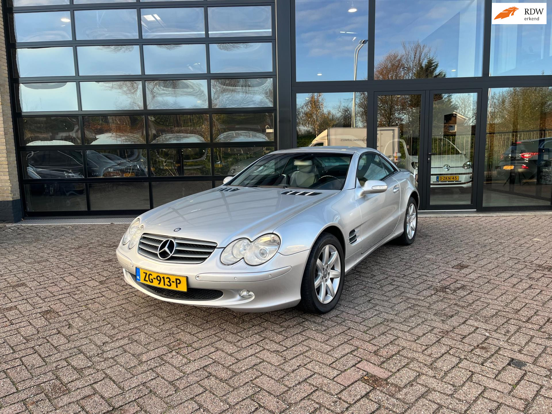 Mercedes-Benz SL 500 Sl 500 cabrio, automaat, leer, navi, V8 2002 - voorkant
