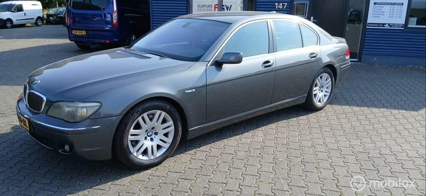 BMW 7-serie 740i High Executive, Div. schades + storingen 2005 - voorkant