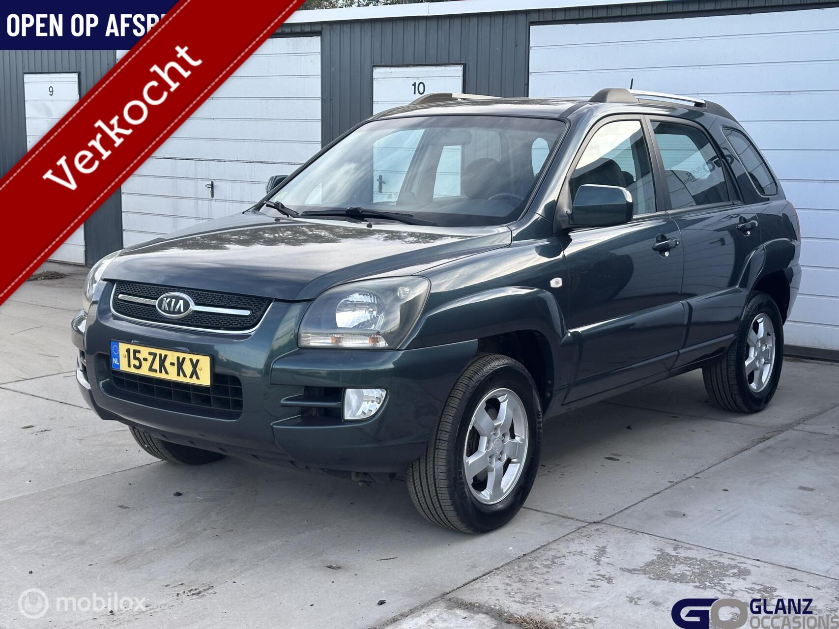 Kia Sportage 2.0 CVVT X-ecutive 2008 - voorkant