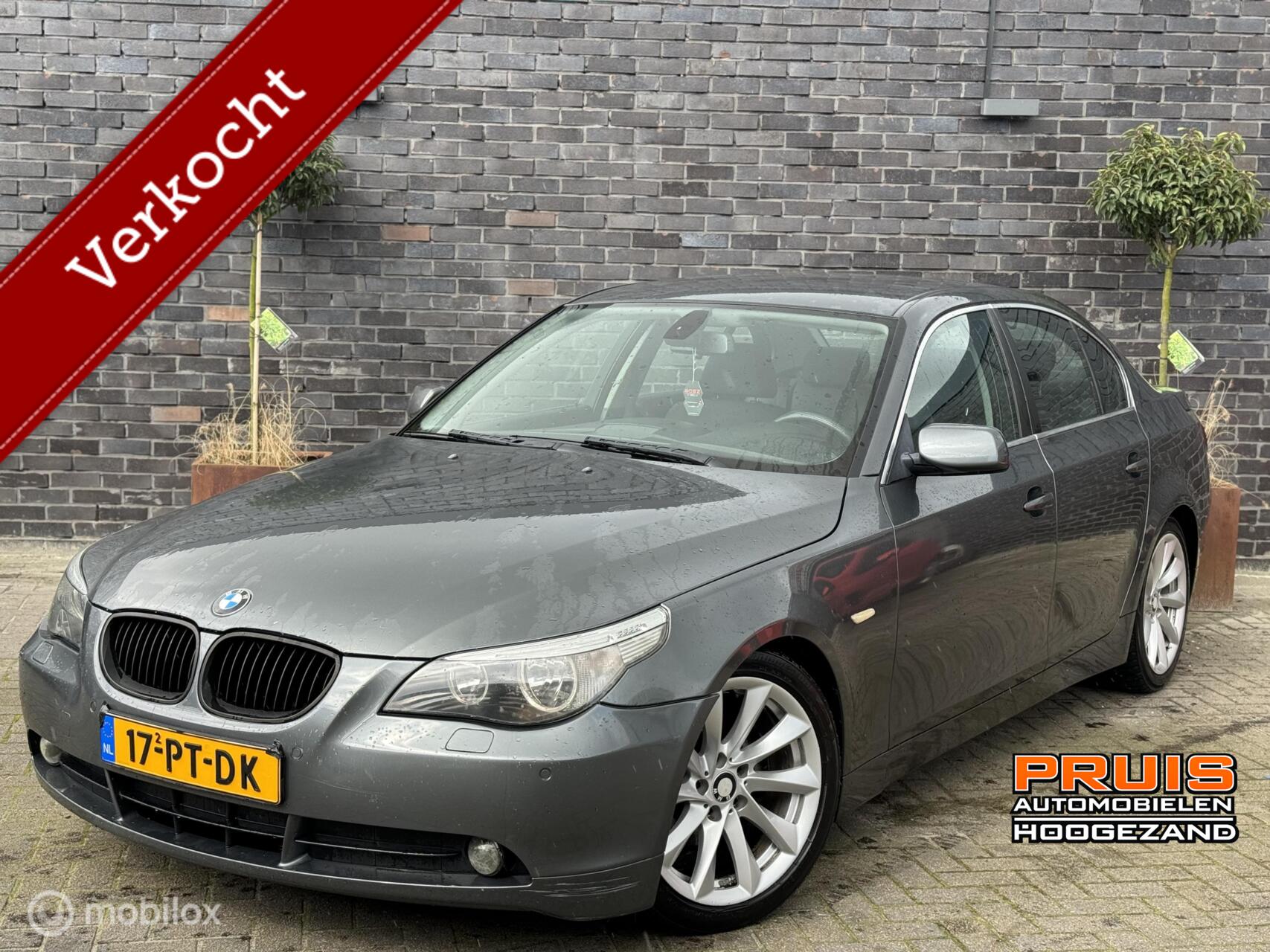 BMW 5-serie 520i Executive -AUTOMAAT- Apk (15-03-2025) *INRUIL 2004 - voorkant