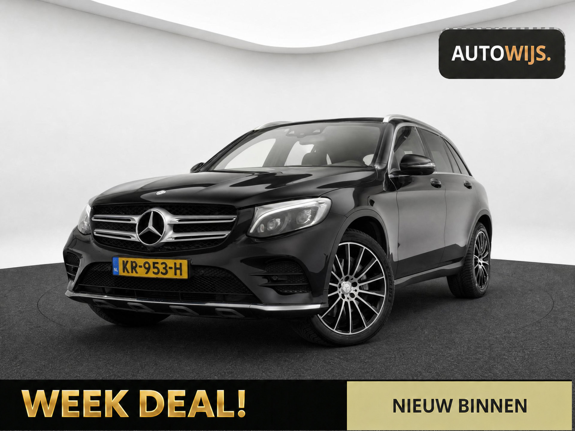 Mercedes-Benz GLC 250 4Matic 250 4MATIC Ambition|AMG LINE|NL AUTO|TREKHAAK|BURMESTER|360CAM 2016 - voorkant