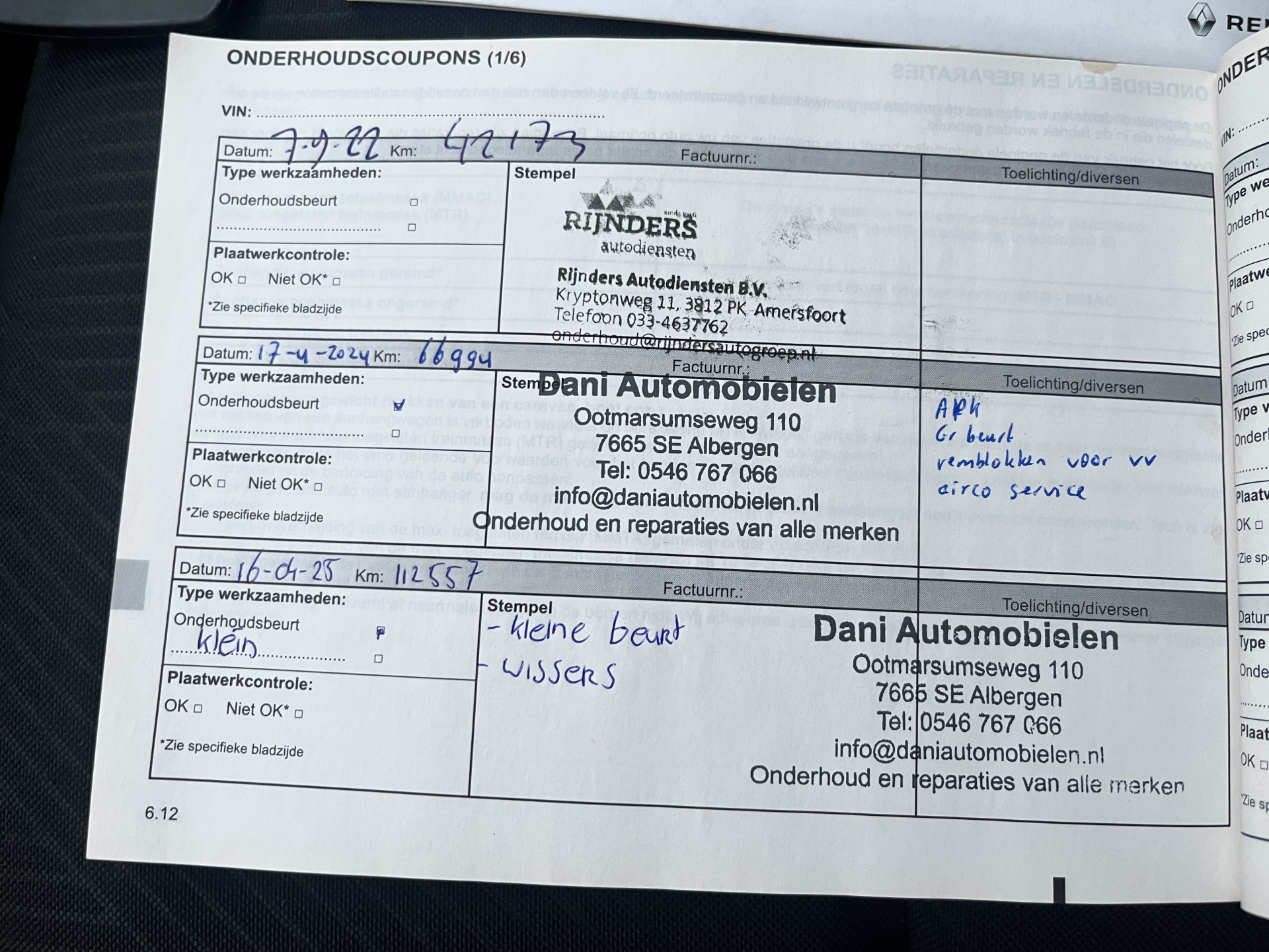 Foto van Renault Trafic Passenger