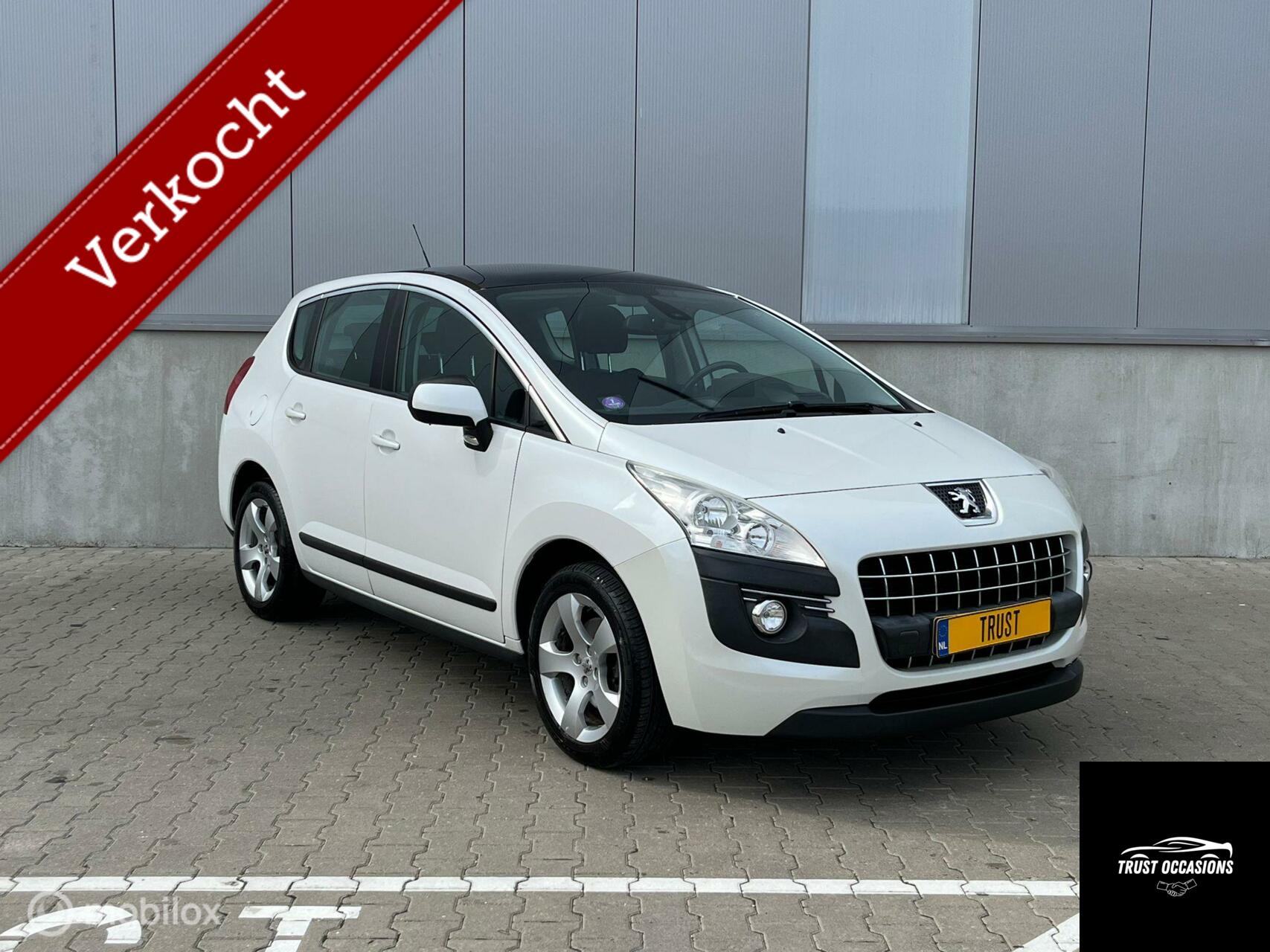 Peugeot 3008 Airco/APK/Trekhaak/Sensor/Glazen dak 2010 - voorkant