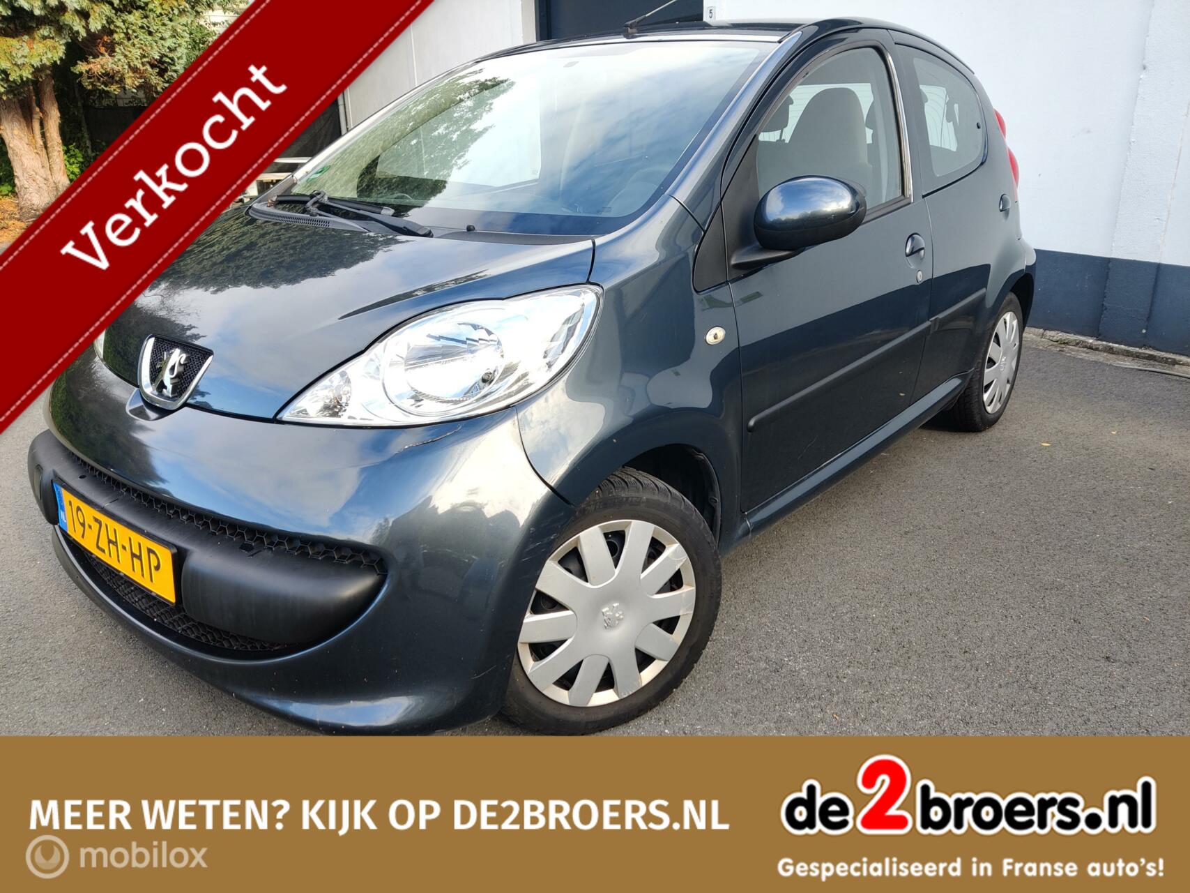 Peugeot 107 1.0-12V XS 5-Deurs Elek. Ramen 2008 - voorkant