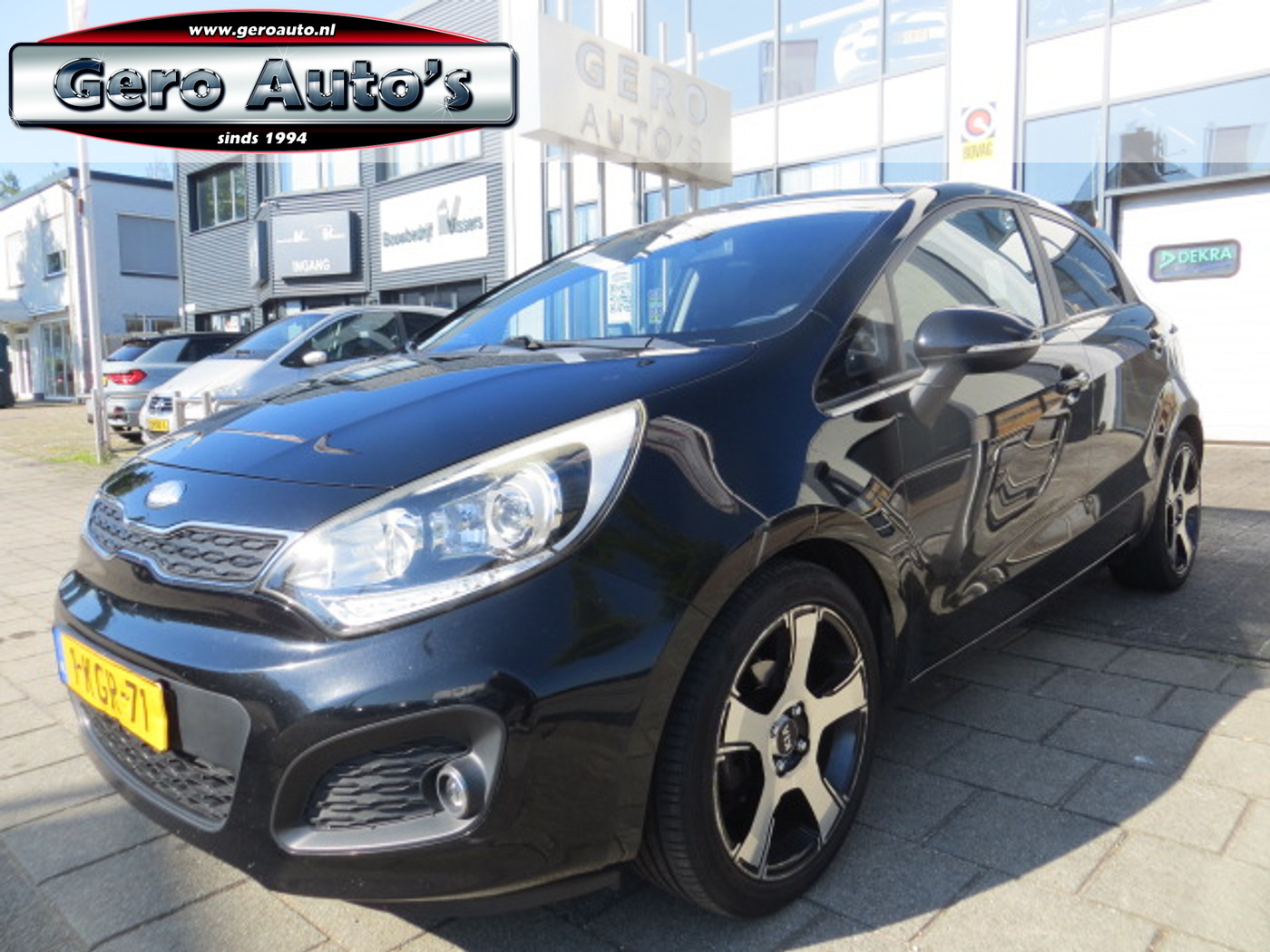 Kia Rio 1.2 CVVT Plus Pack 2013 - voorkant