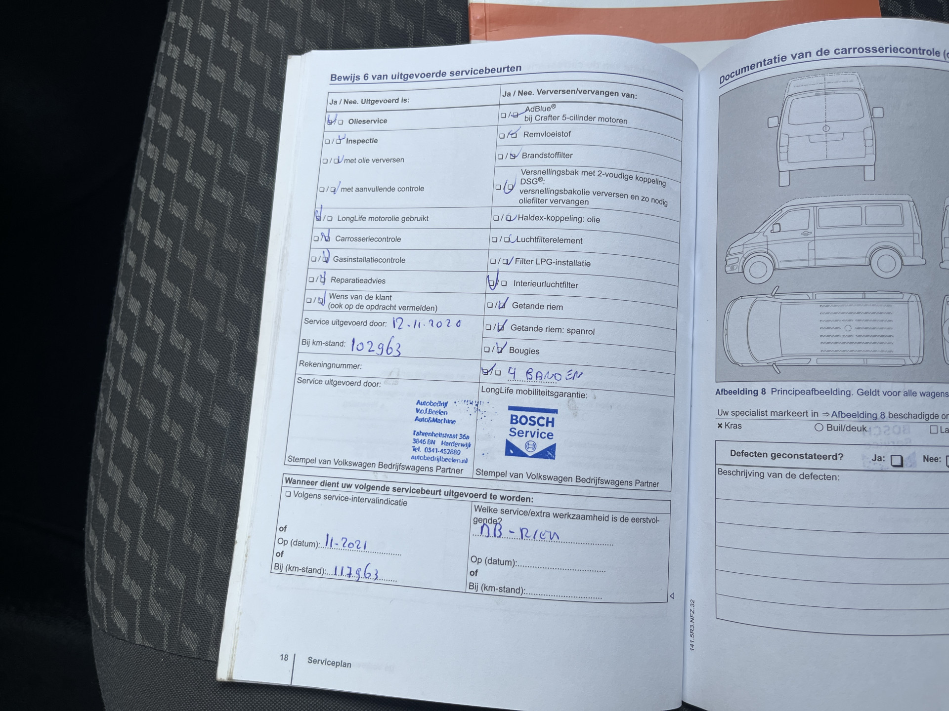 Foto van Volkswagen Kombi