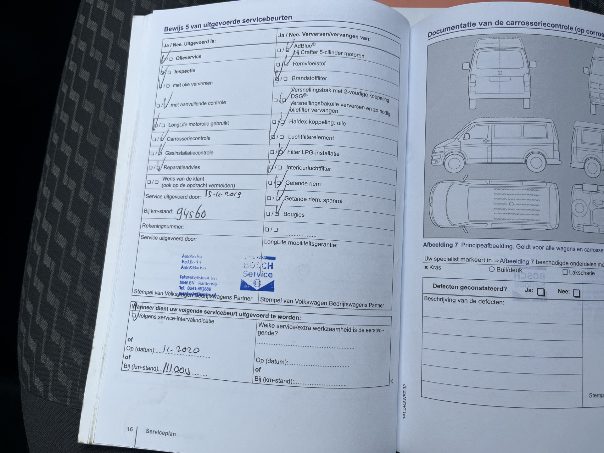 Foto van Volkswagen Kombi