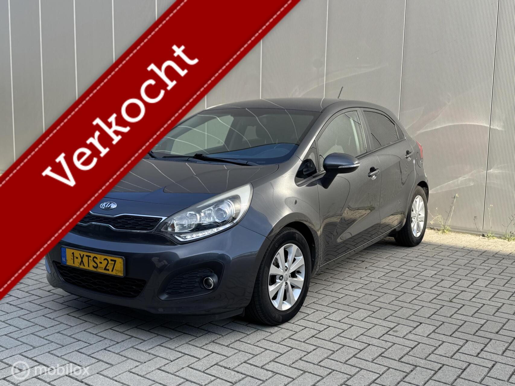 Kia Rio 1.2 CVVT ExecutiveLine, Keyless, Airco, Cruise, Trek 2014 - voorkant