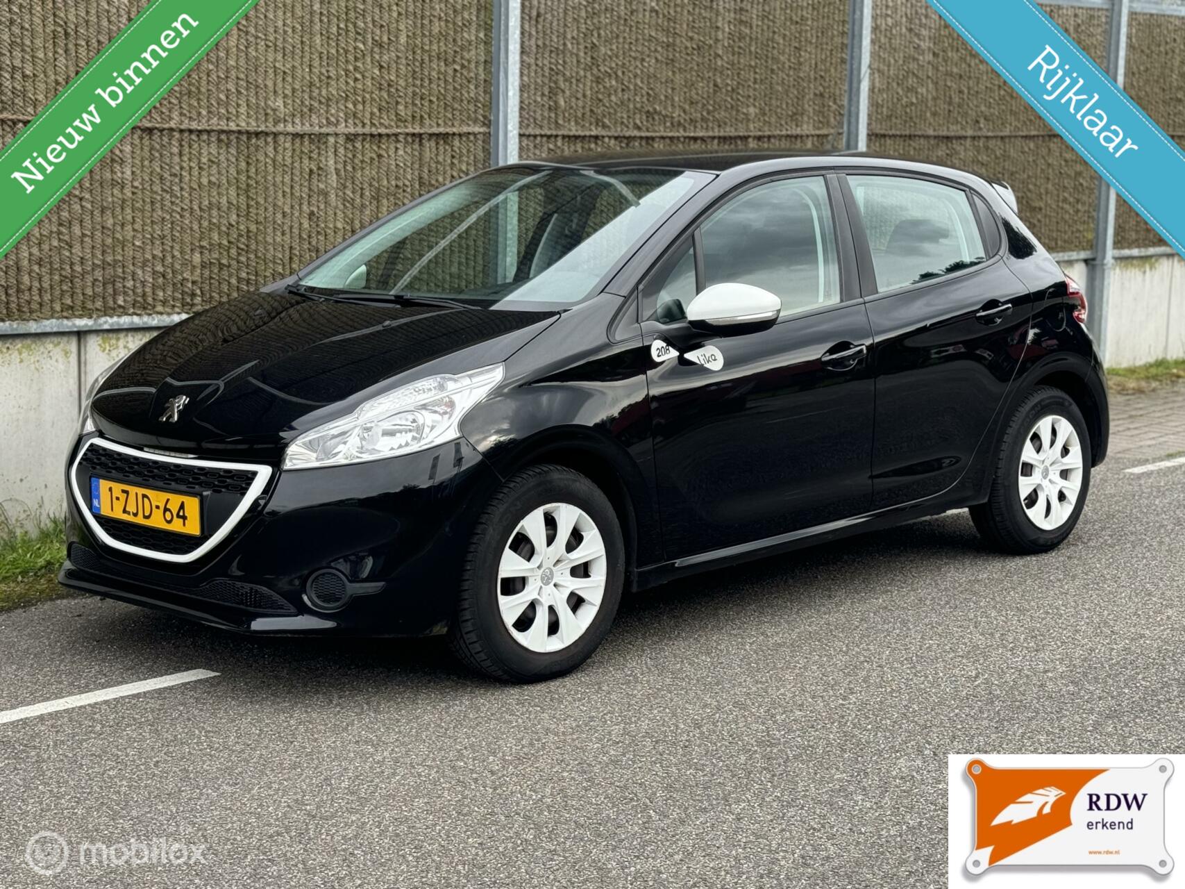 Peugeot 208 1.0 PureTech LIKE NAP/AIRCO/LAGE KM STAND/NETTE AUTO 2015 - voorkant