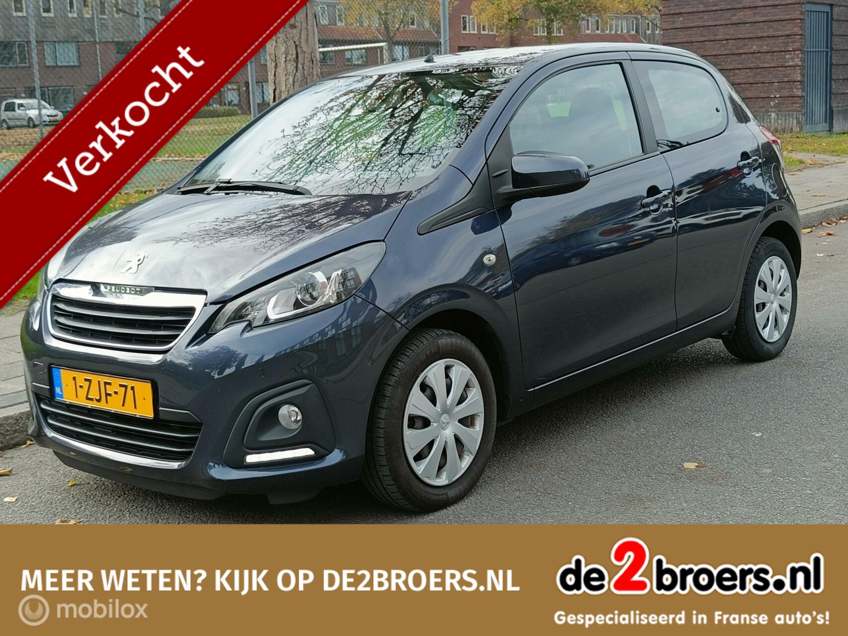 Peugeot 108 1.0 e-VTi Active / Airco / 83000Km 2014 - voorkant