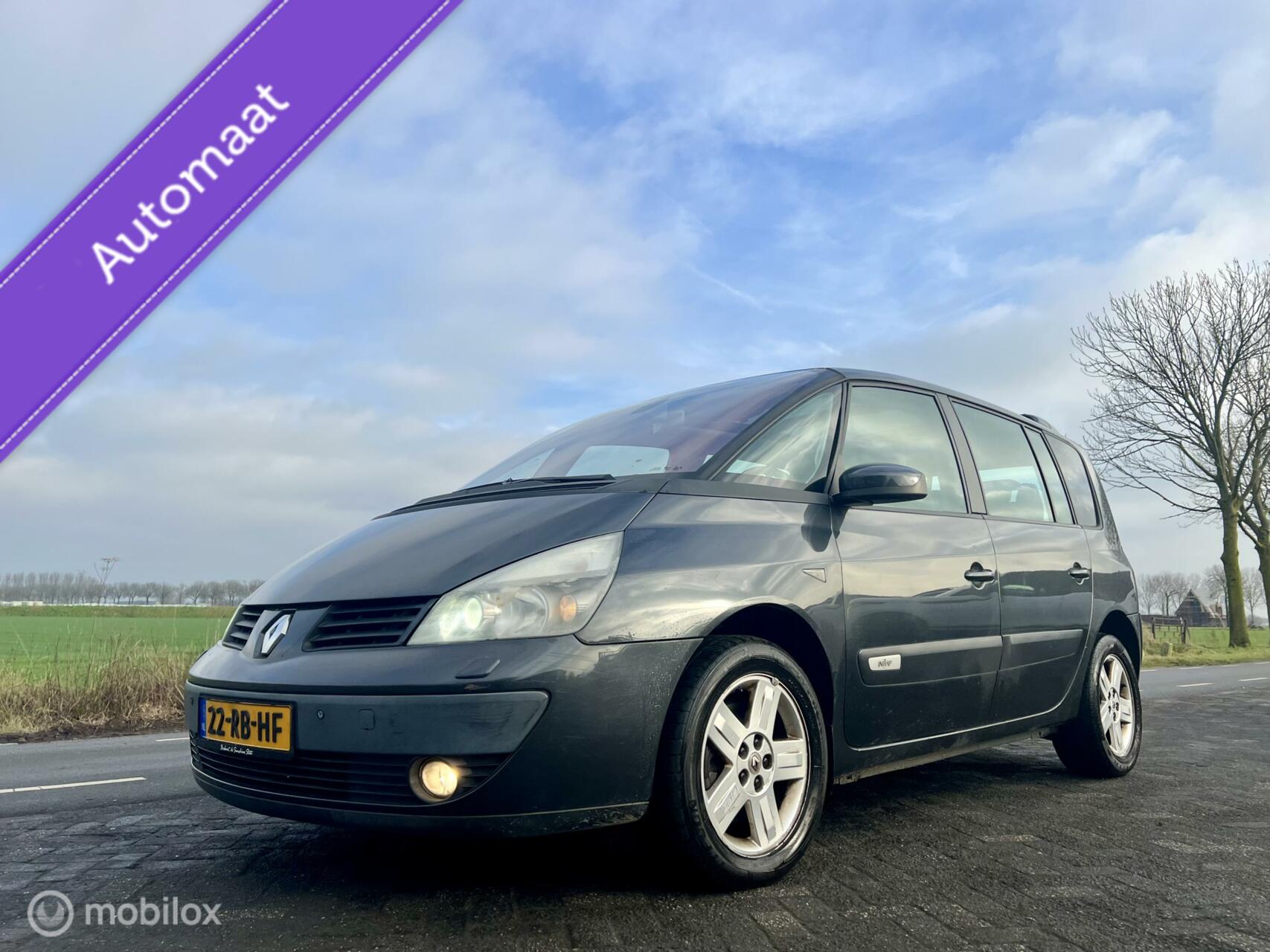 Renault Espace 3.5 V6, BJ 2005, Automaat, APK Jan 2027 2005 - voorkant