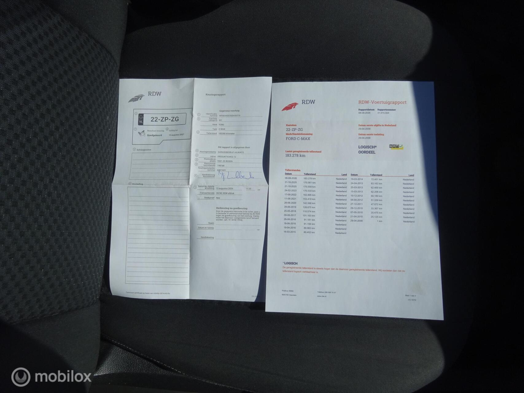 Foto van Ford C-max