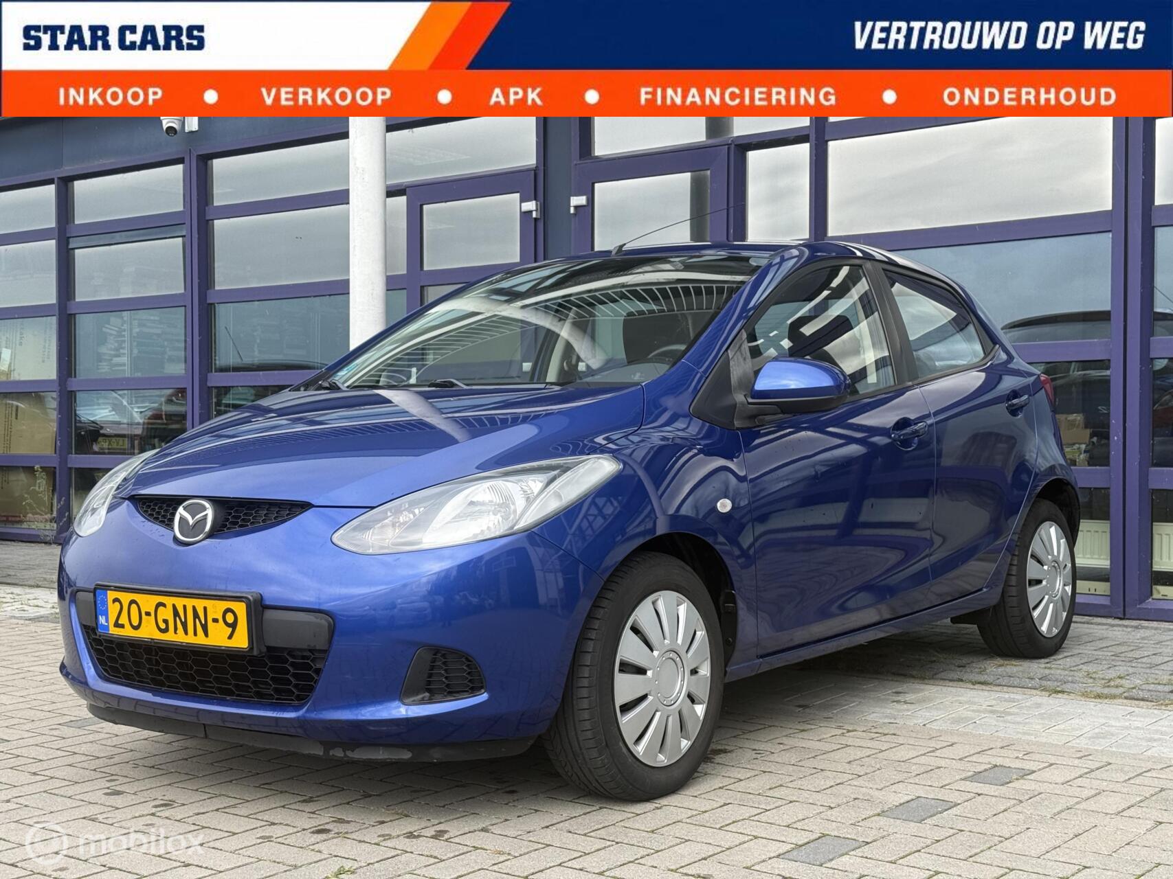 Mazda Mazda 2 1.3 S-VT Touring 1ste Eigenaar| Airco| APK| Elec Pakket 2008 - voorkant