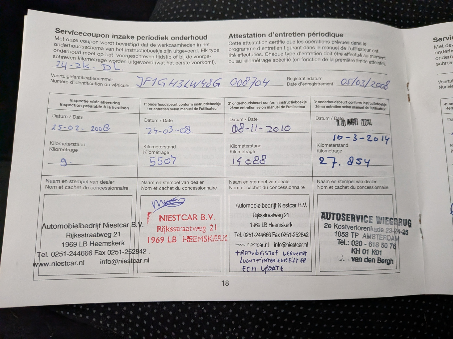 Foto van Subaru Impreza