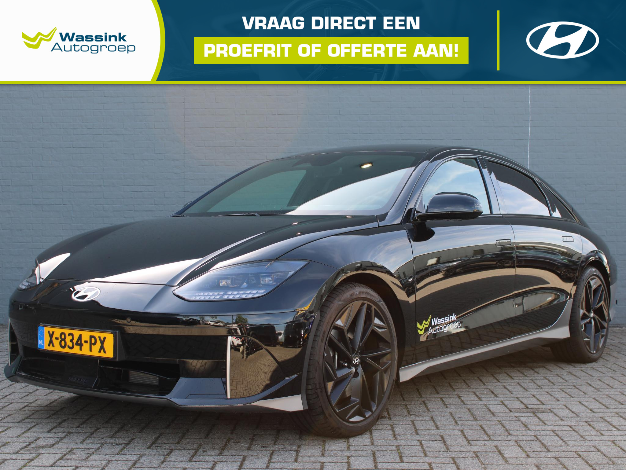 Hyundai Ioniq6 Connect 77.4 kWh 2025 - voorkant
