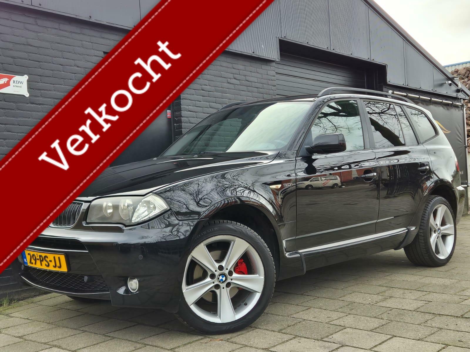 BMW X3 3.0i M Pakket/Leer/19''/232PK/Trekhaak/Youngtimer/Vol 2004 - voorkant