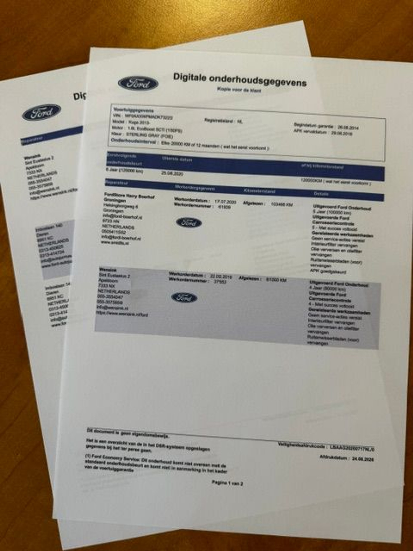 Foto van Ford Kuga