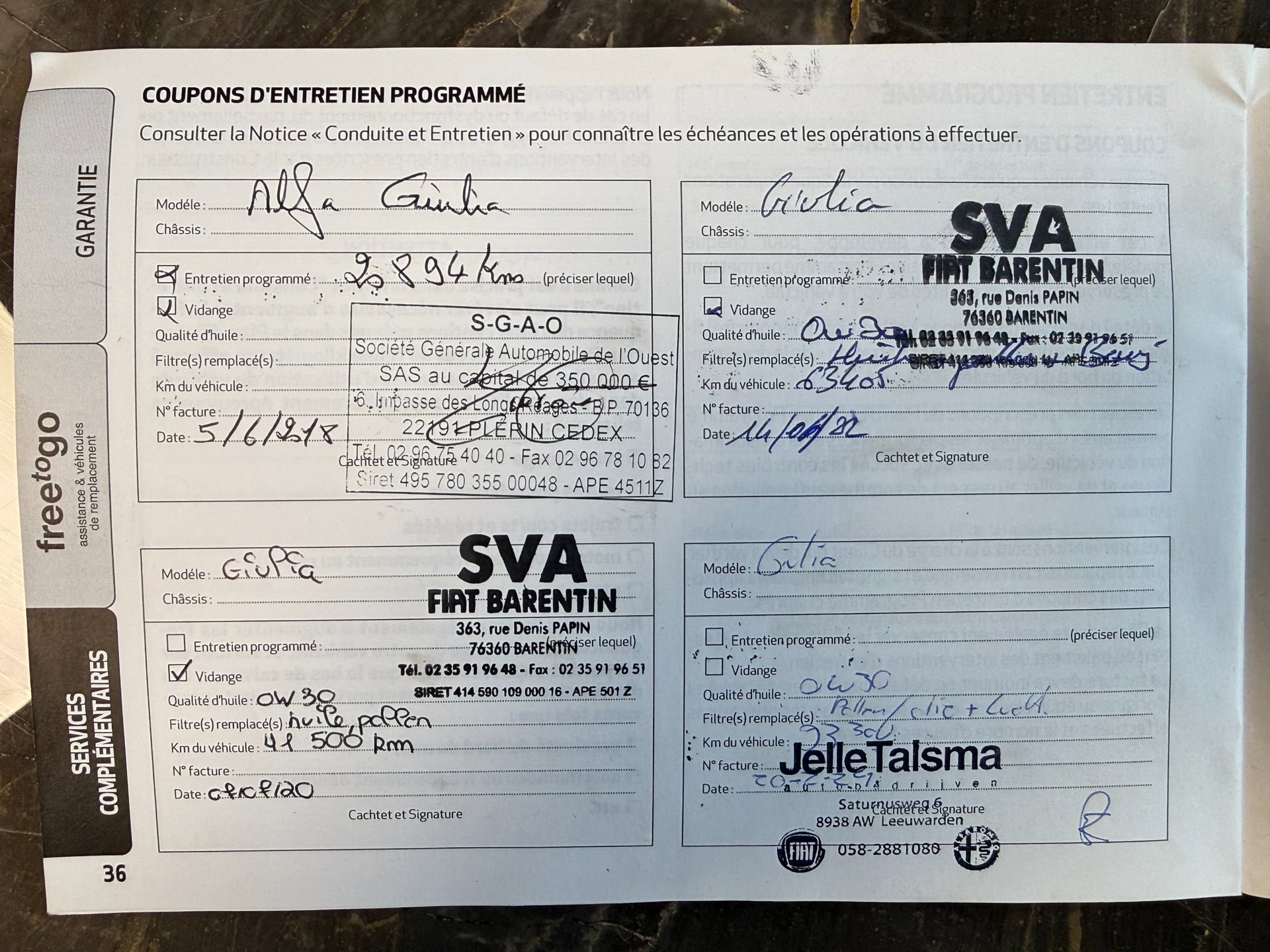 Foto van Alfa Romeo Giulia