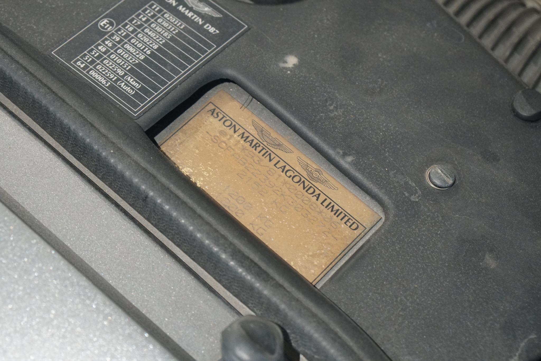 Foto van Aston Martin Db7
