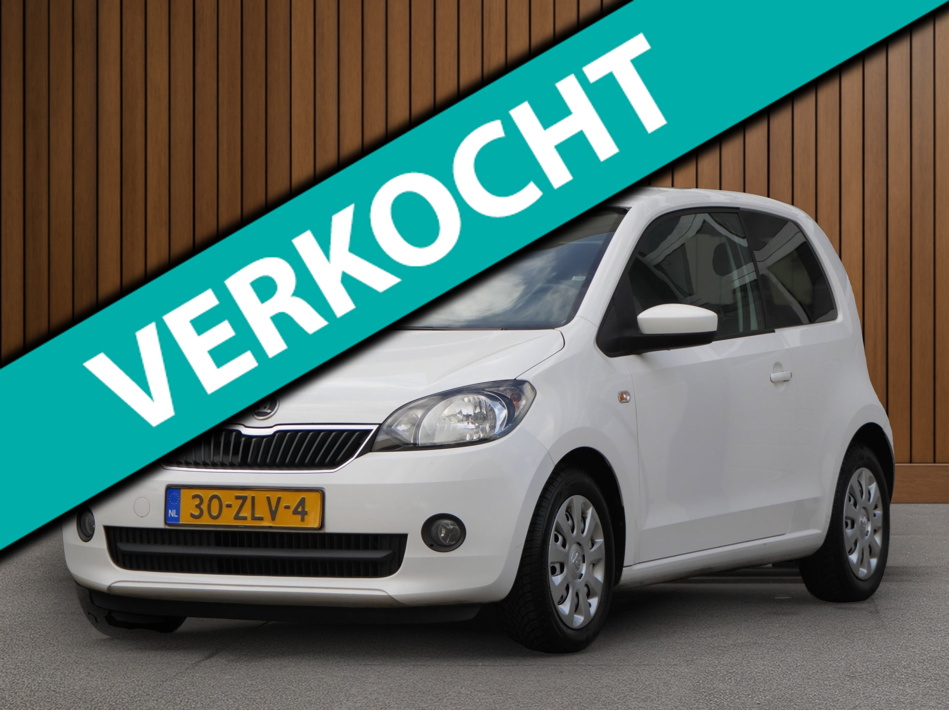 Skoda Citigo 1.0 Greentech Tour 75PK! | Parkeersensoren | Airco | NAP 2013 - voorkant