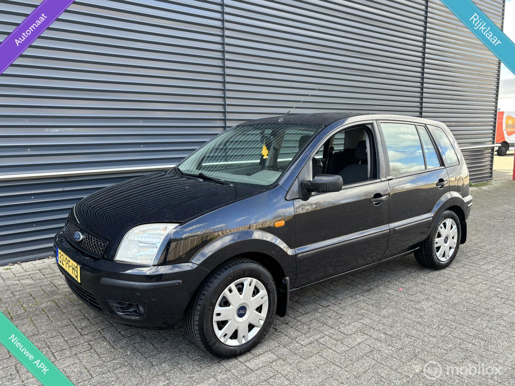 Ford Fusion 1.4 AUTOMAAT  NAP / LM VELGEN / AIRCO / NWE APK 2004 - voorkant