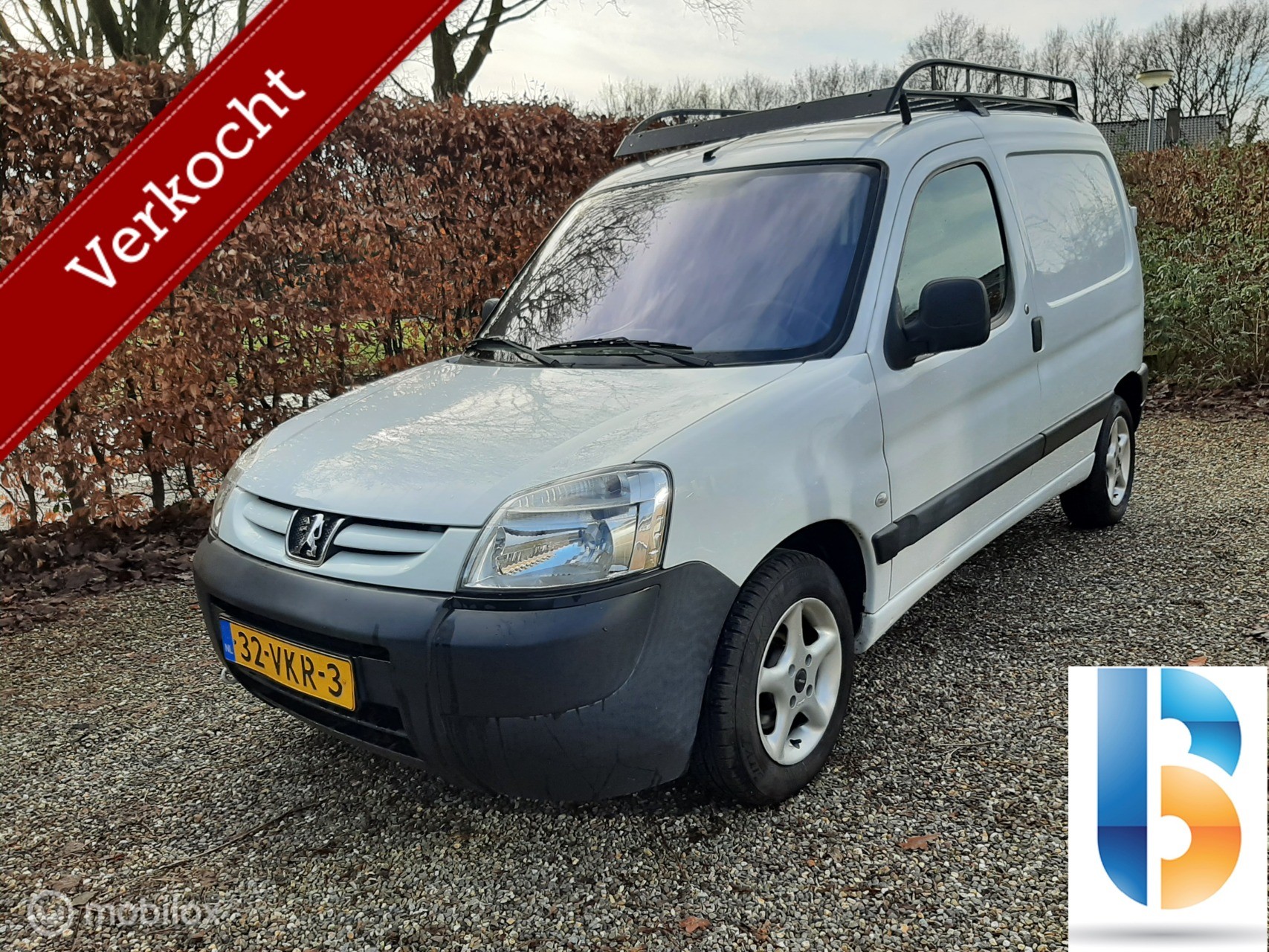 Peugeot Partner Bestel 170C 1.6 HDI 500kg 2007 - voorkant