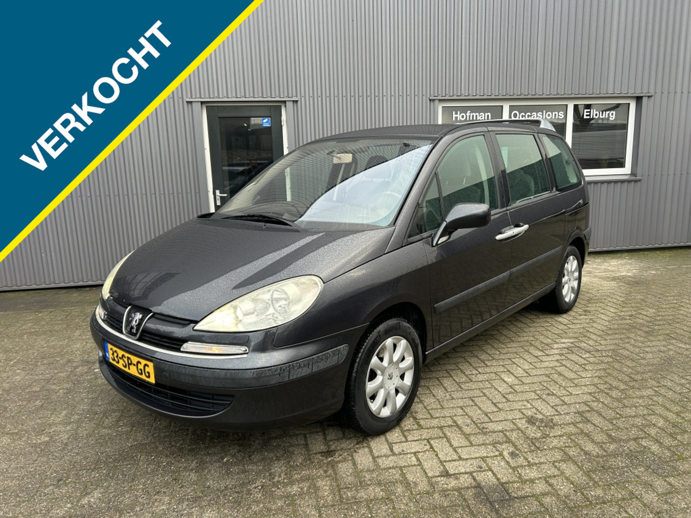 Peugeot 807 2.0 ST 7Pers Airco PDC Xenon Cruise APK! 2006 - voorkant