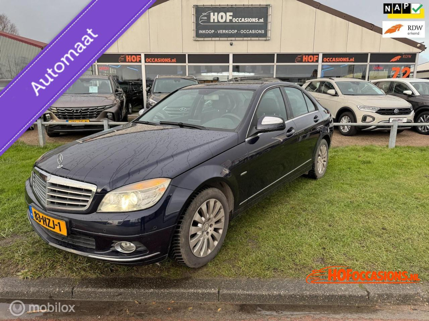 Mercedes-Benz C 220 CDI 220 CDI Elegance AUTOMAAT / NAVIGATIE 2009 - voorkant