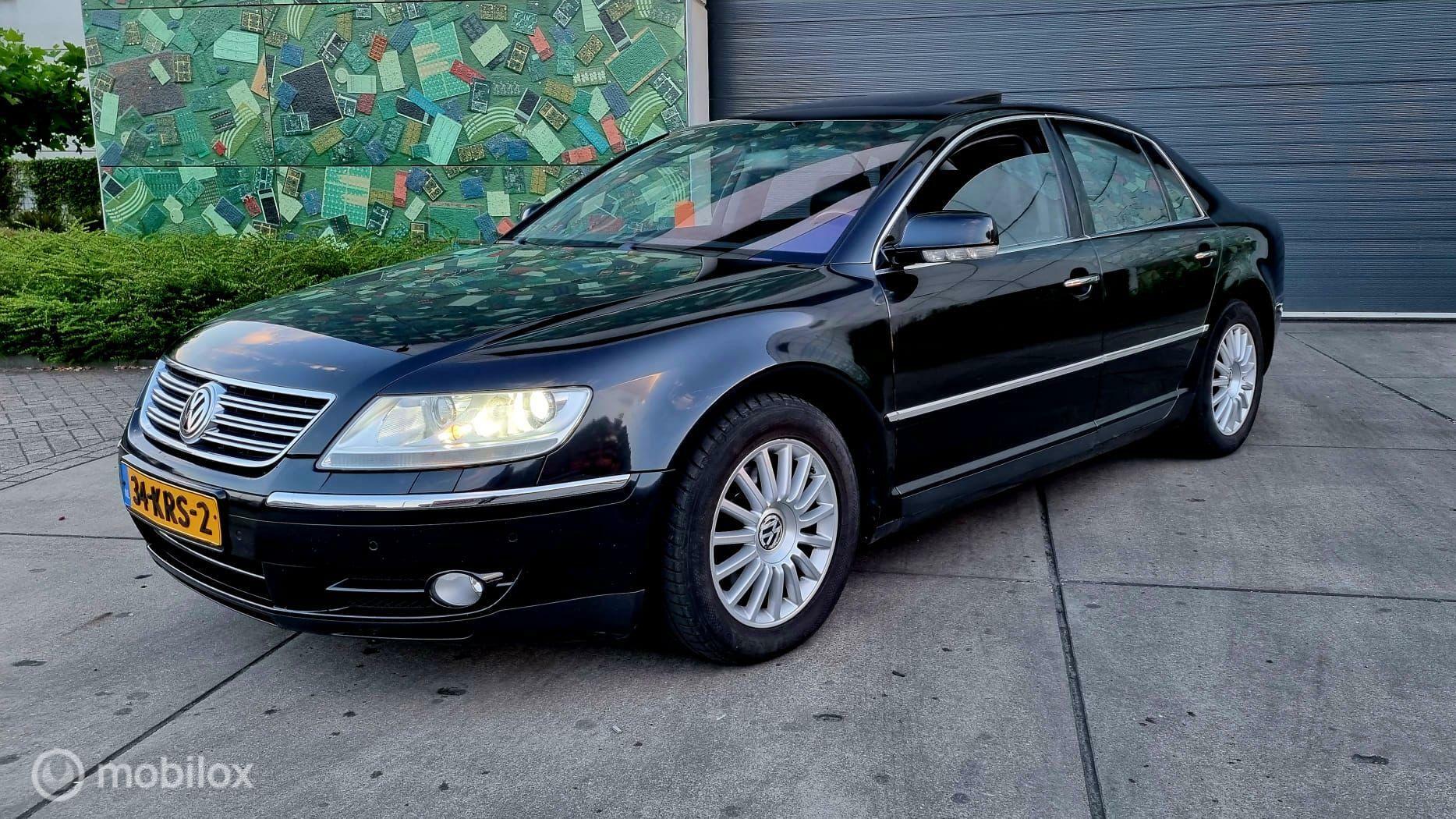 Volkswagen Phaeton 3.2 V6 2004 Navi Xenon Leder Luchtvering 2004 - voorkant