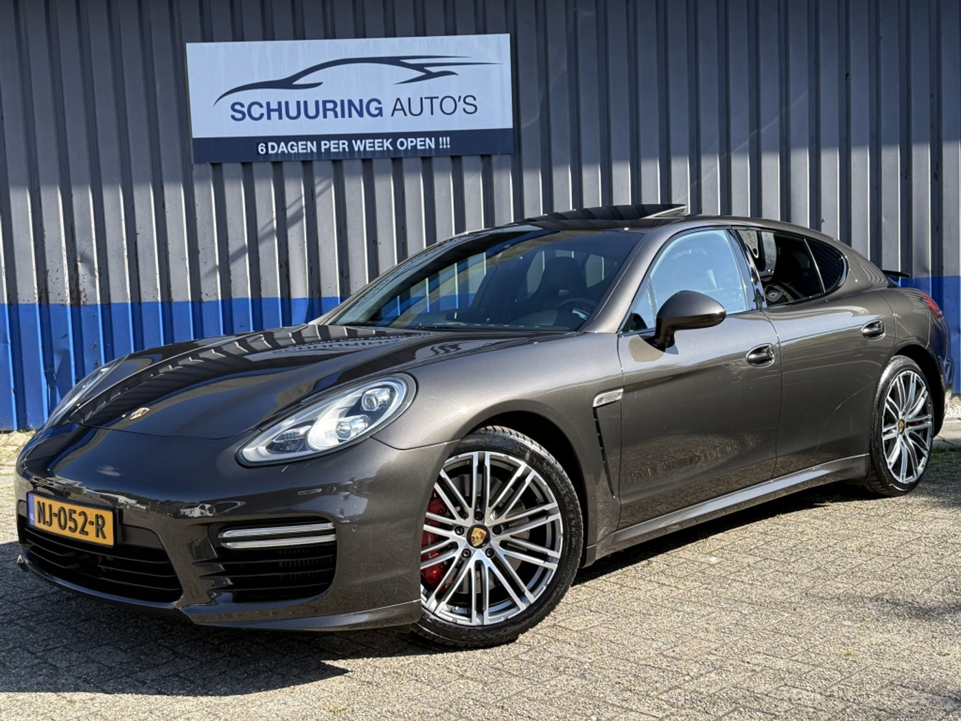 Porsche Panamera 4.8 Turbo 2013 - voorkant