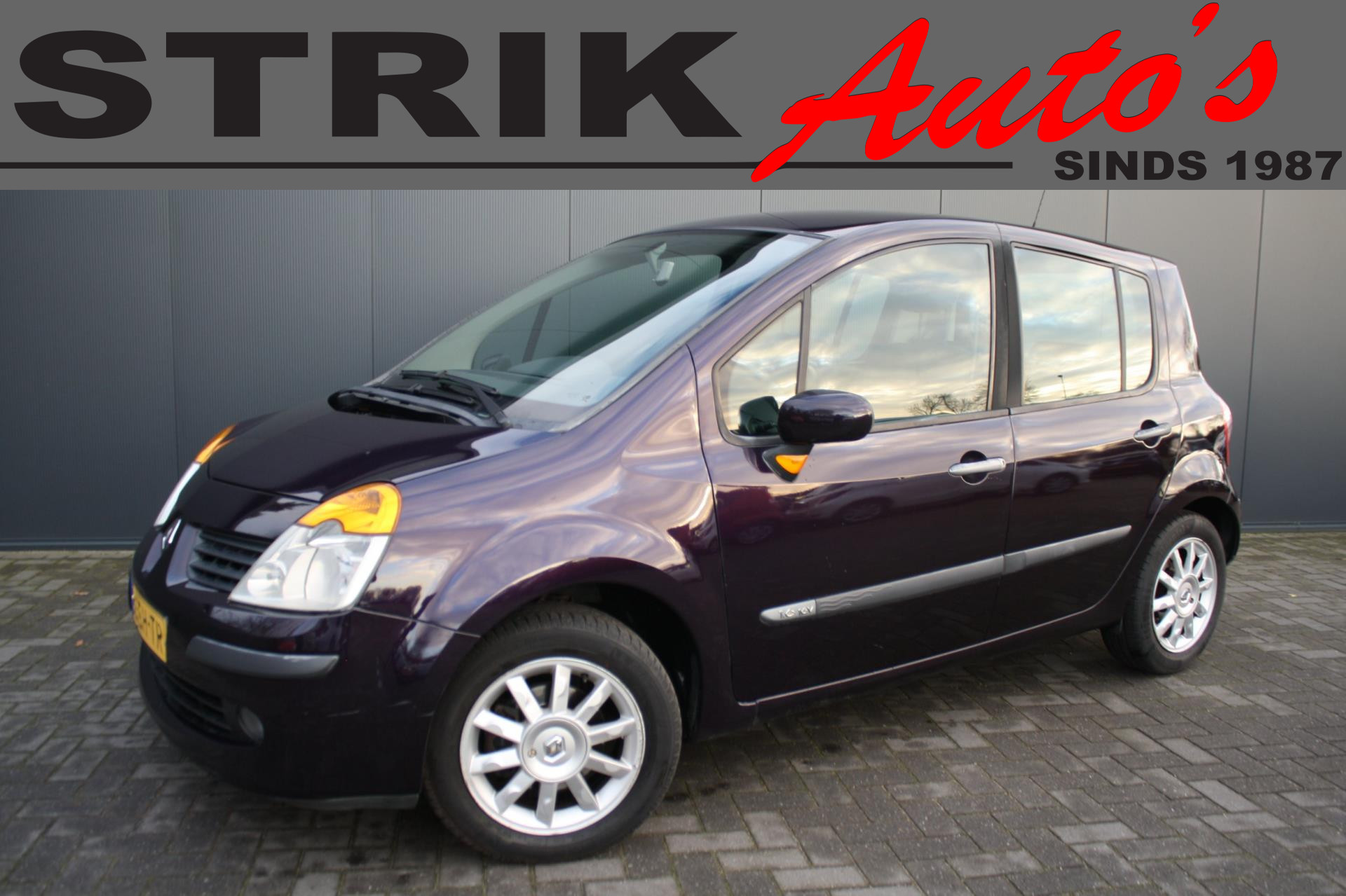 Renault Modus 1.6-16V Privilège Luxe AUTOMAAT - AIRCO - CRUISE CONTROL - NIEUWE DISTRIBUTIERIEM 2006 - voorkant