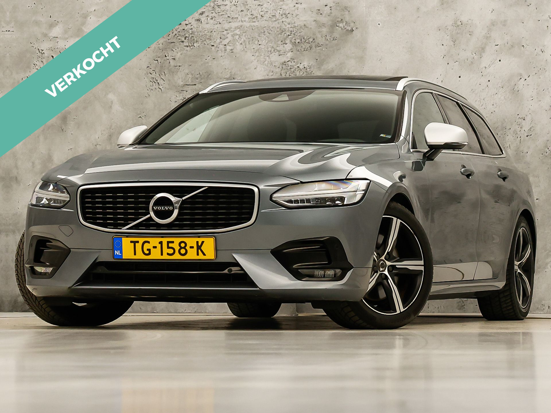 Volvo V90 2.0 T4 R-Design 2018 - voorkant