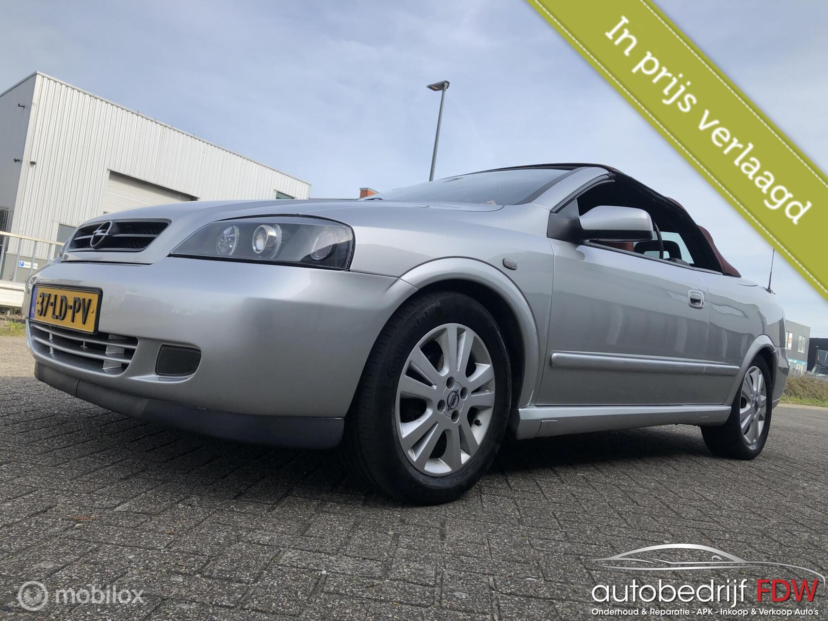 Opel Astra Cabriolet 1.6/EXPORT/HANDEL/CAMERA/LEES GOED!! 2002 - voorkant