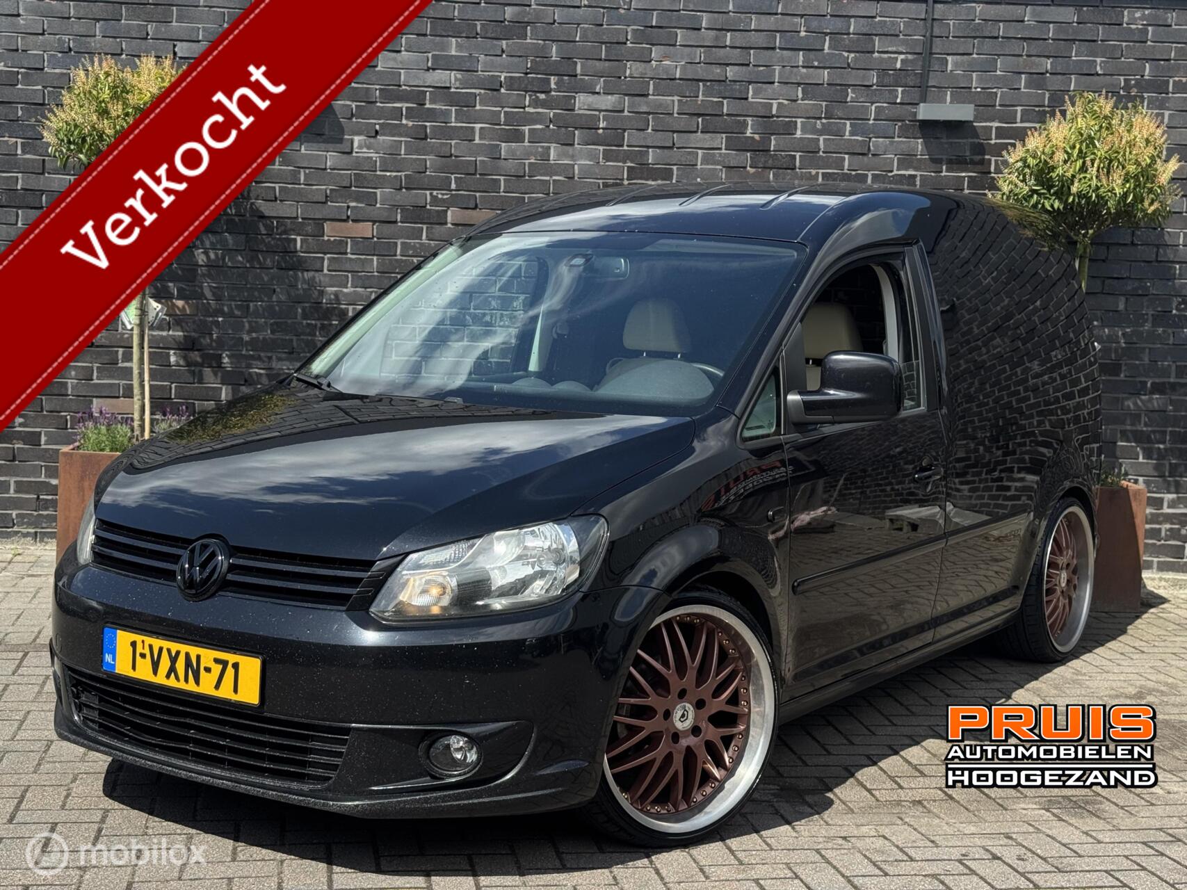 Volkswagen Caddy 1.6 TDI -AIRCO-VOSSEN-VERLAAGD*MARGE* 2012 - voorkant