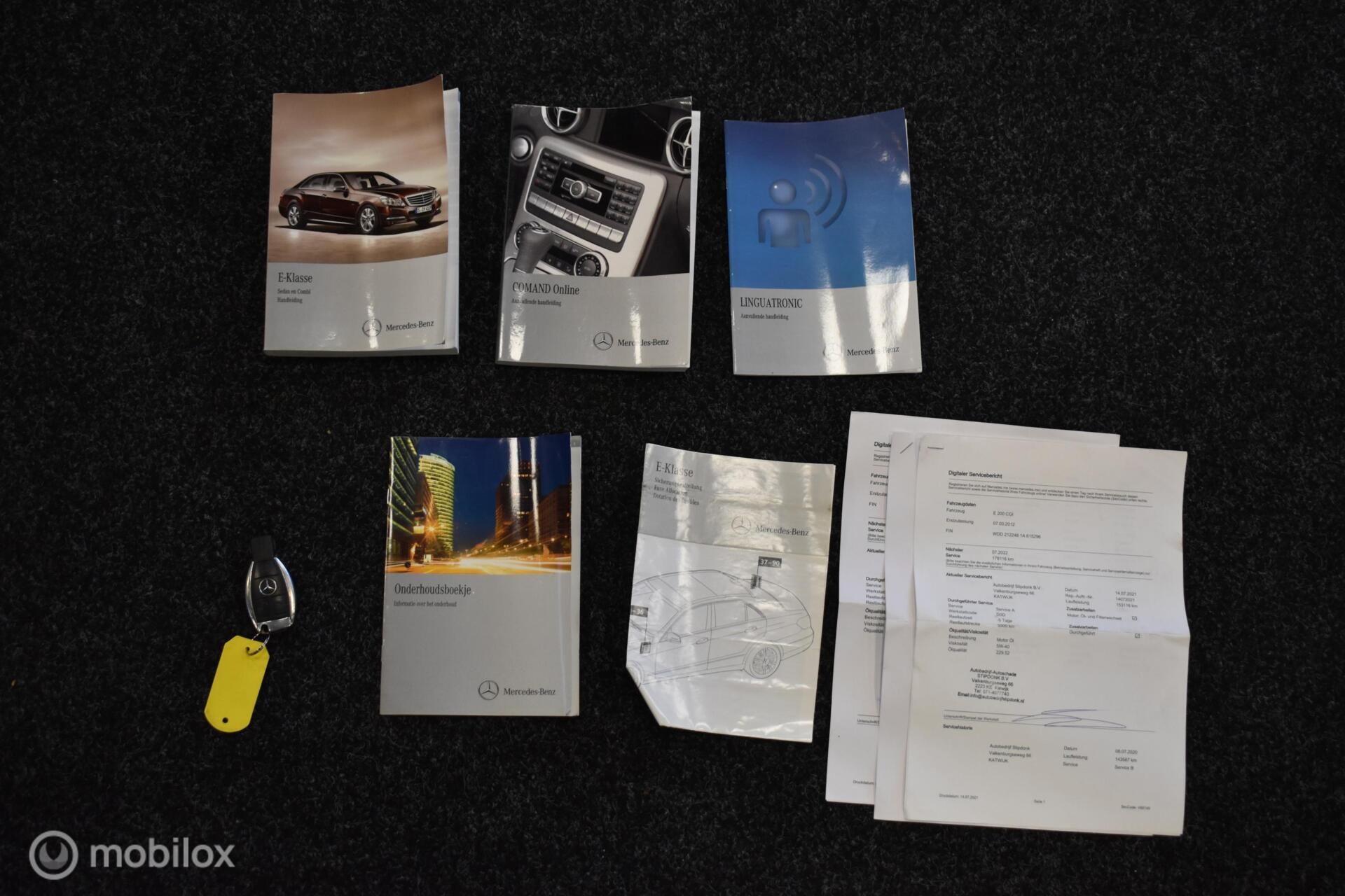 Foto van Mercedes-Benz E 200