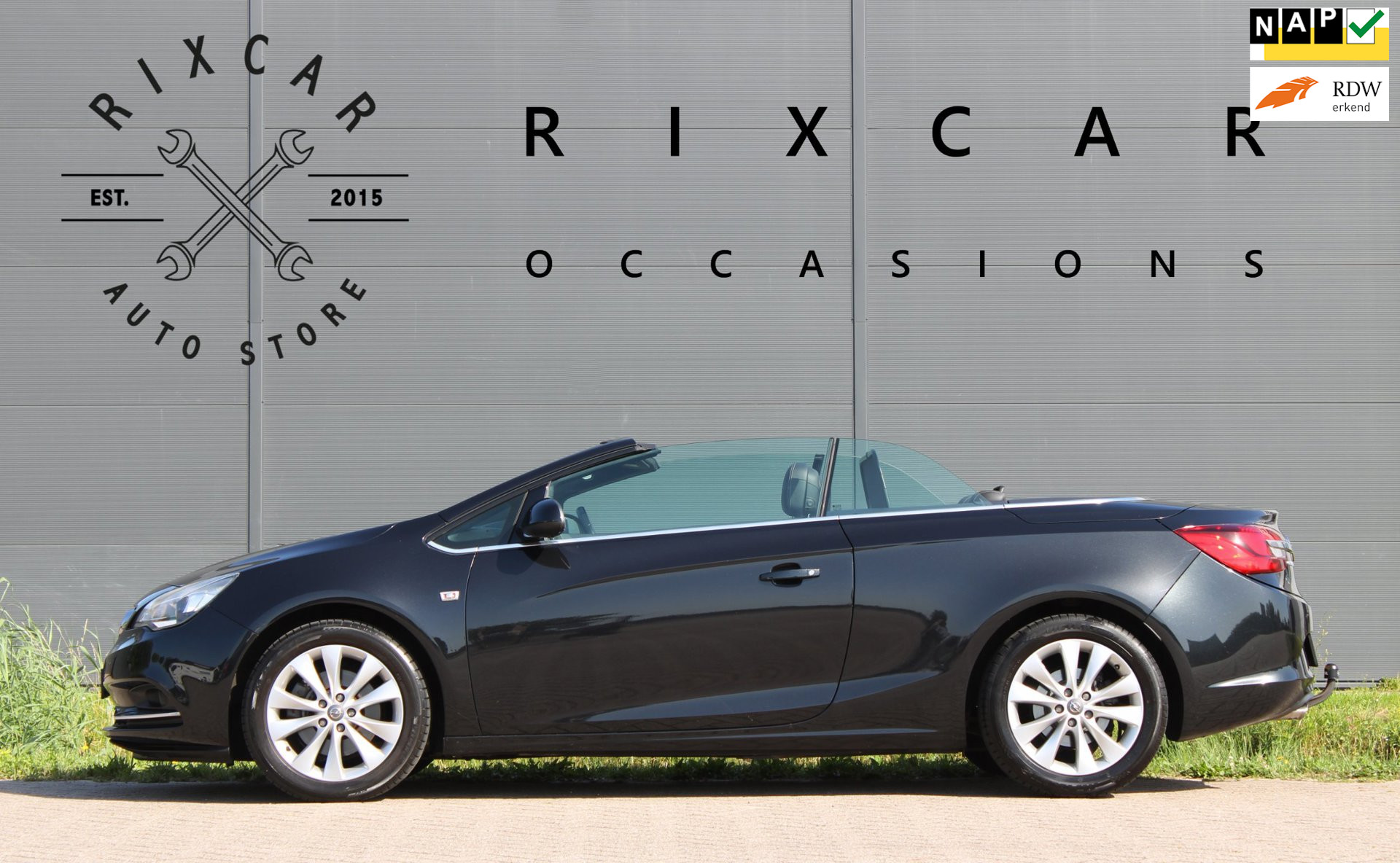 Opel Cascada 1.6 Turbo Cosmo Automaat Leder Trekhaak OrigineelNL !!NIEUWBINNEN!! 2013 - voorkant
