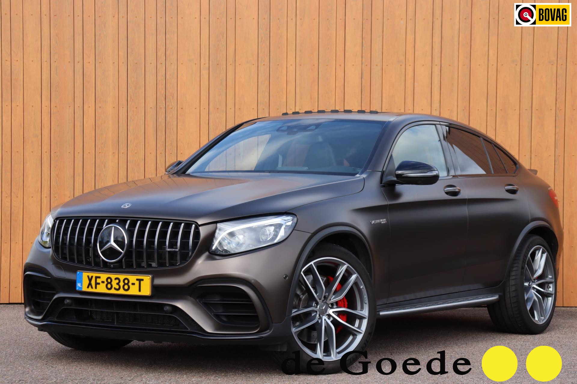 Mercedes-Benz AMG GLC 63 S 4Matic AMG 63 S 4MATIC+ AMG-schaal stoelen Burmeister enz. 2018 - voorkant
