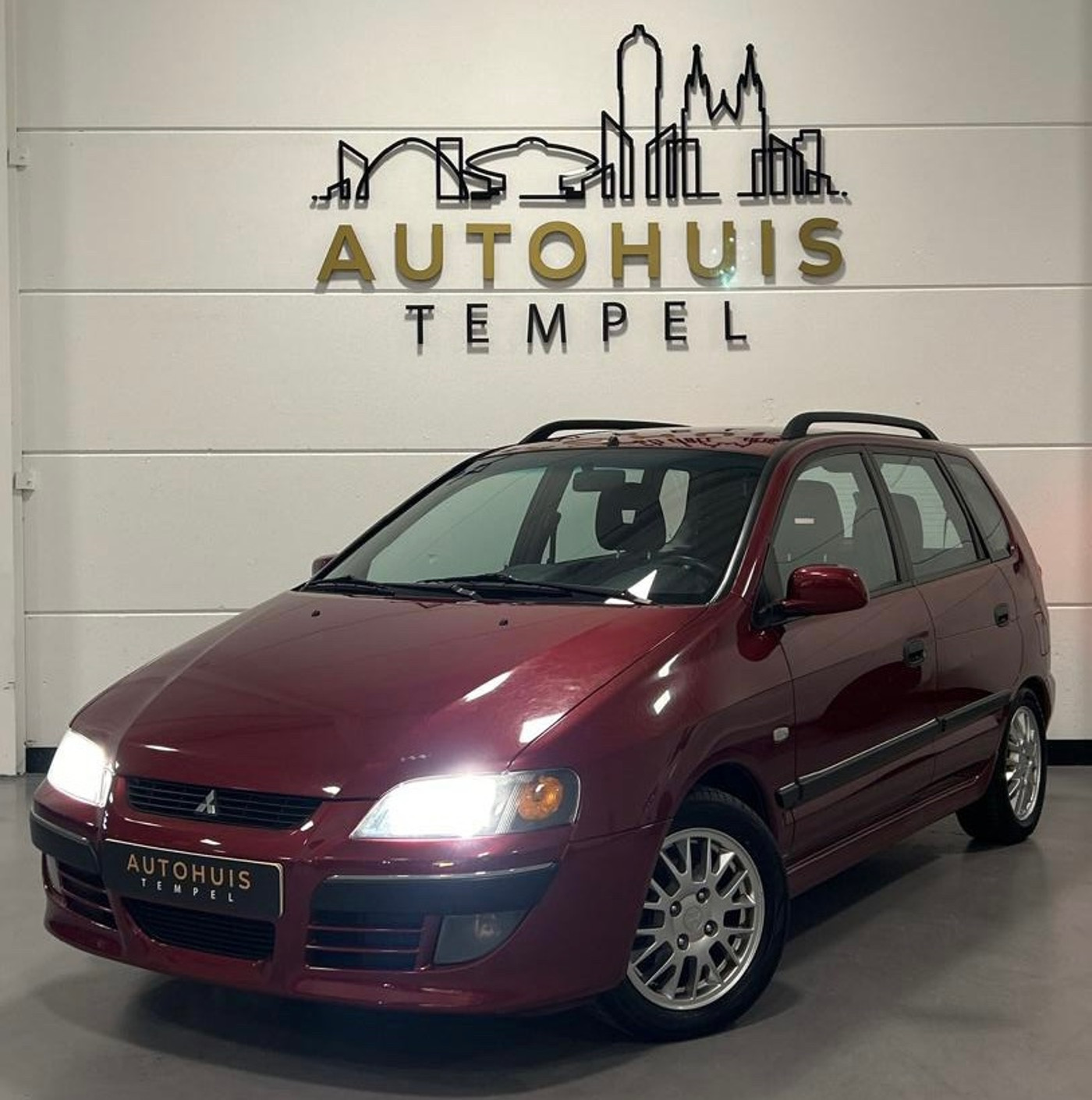 Mitsubishi Space Star 1.6 Instyle Avance 1e Eigenaar Automaat Nap Airco Elektrische Ramen Trekhaak Lm Velgen 2005 - voorkant