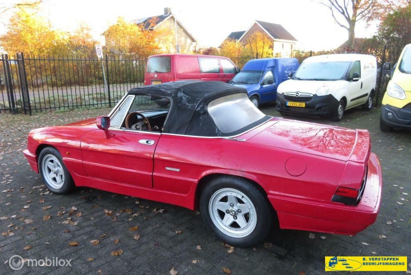 Foto van Alfa Romeo Spider