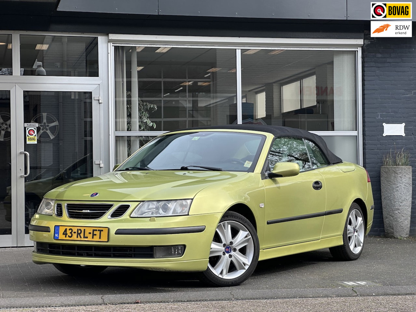 Saab Saab 9-3 1.8t Vector 2005 - voorkant