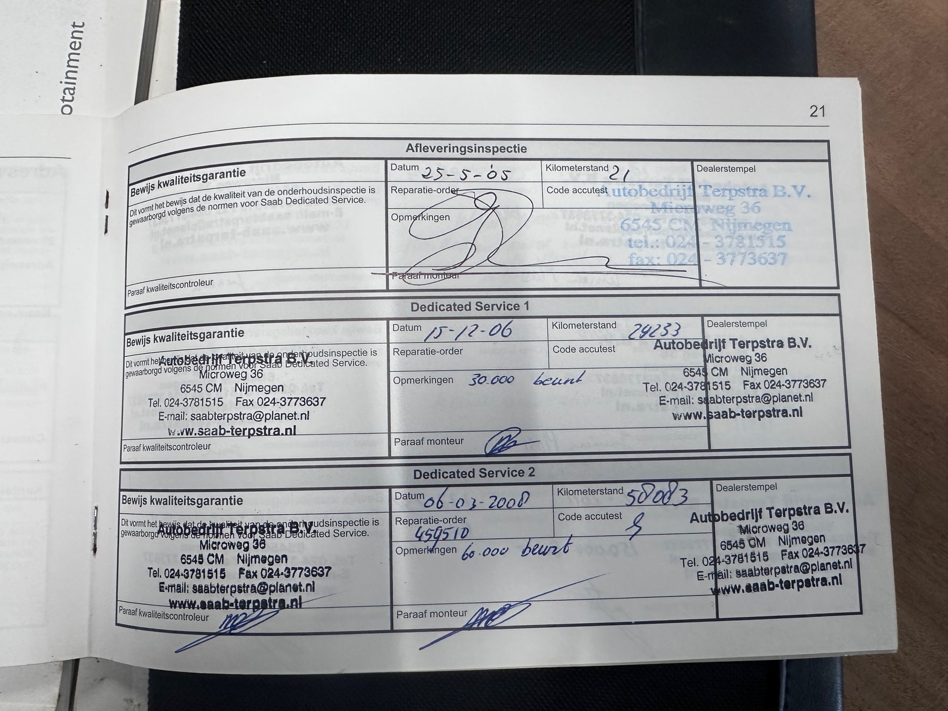 Foto van Saab Saab 9-3