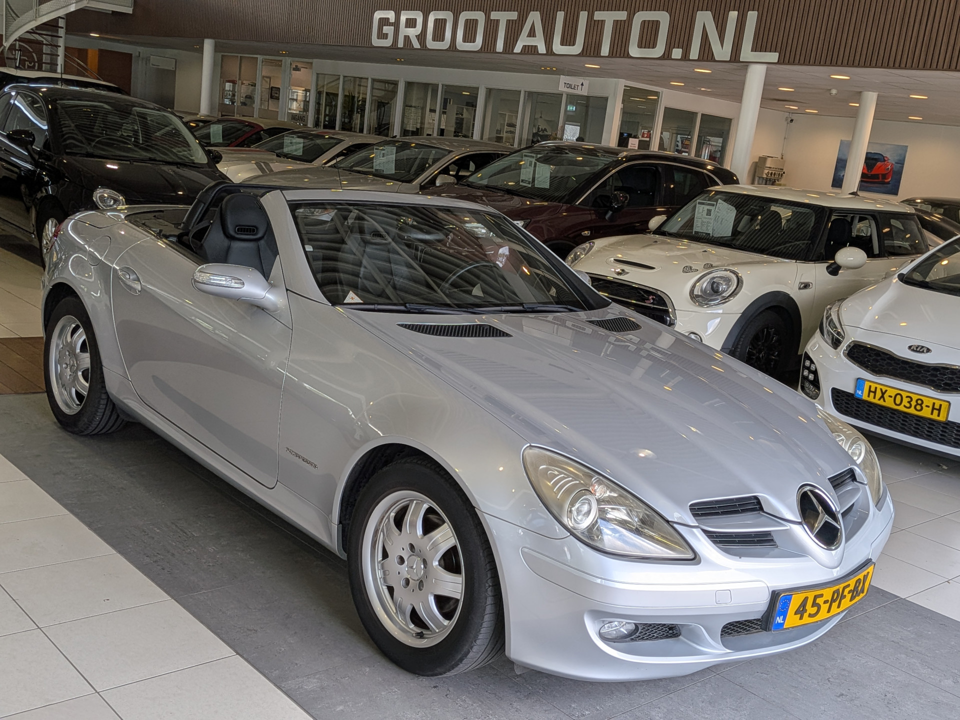 Mercedes-Benz SLK 200 Kompressor 200 K. 2004 - voorkant
