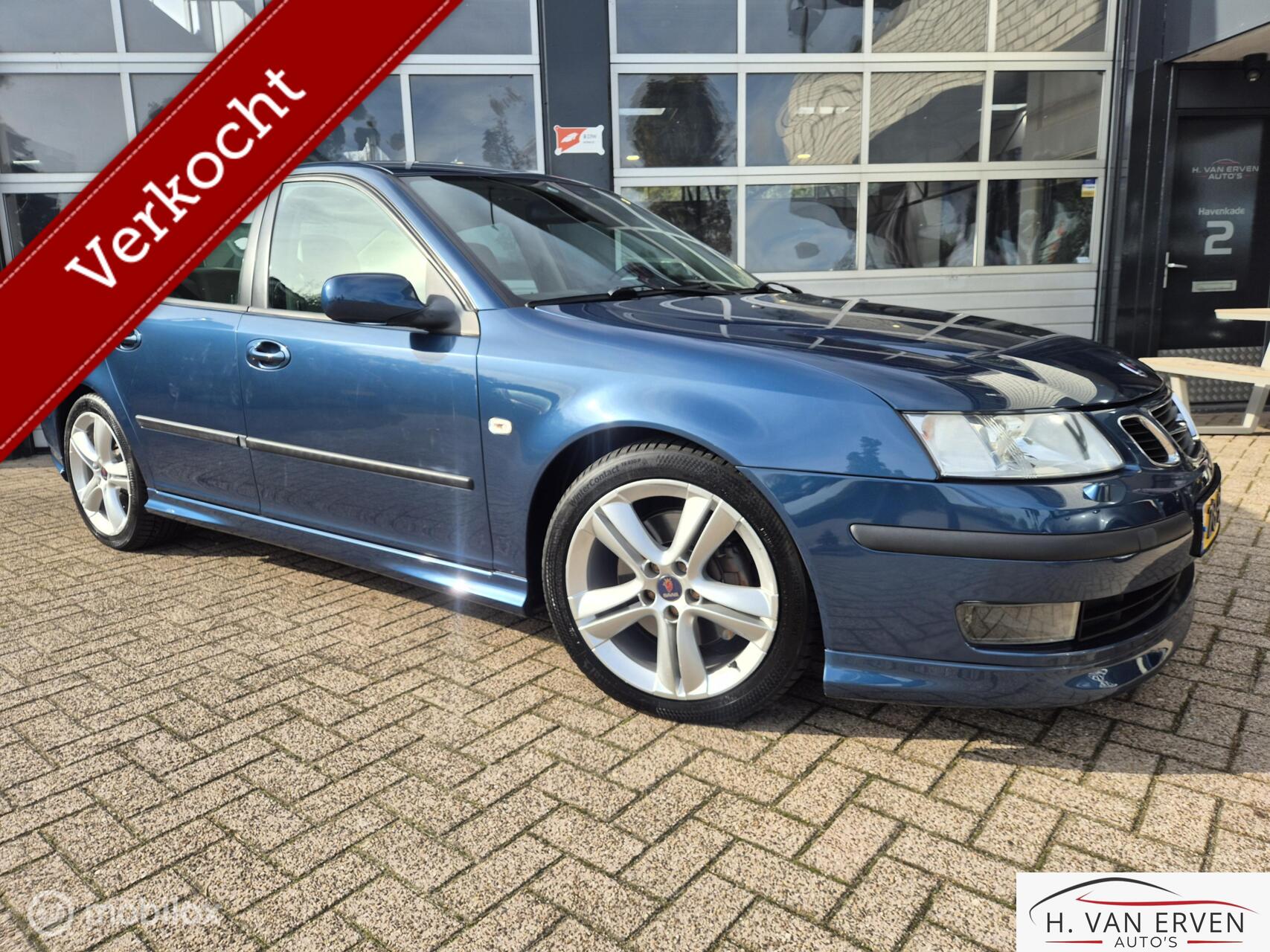 Saab Saab 9-3 2.8 T V6 AERO LEDER MEMORY XENON NAP! 2006 - voorkant