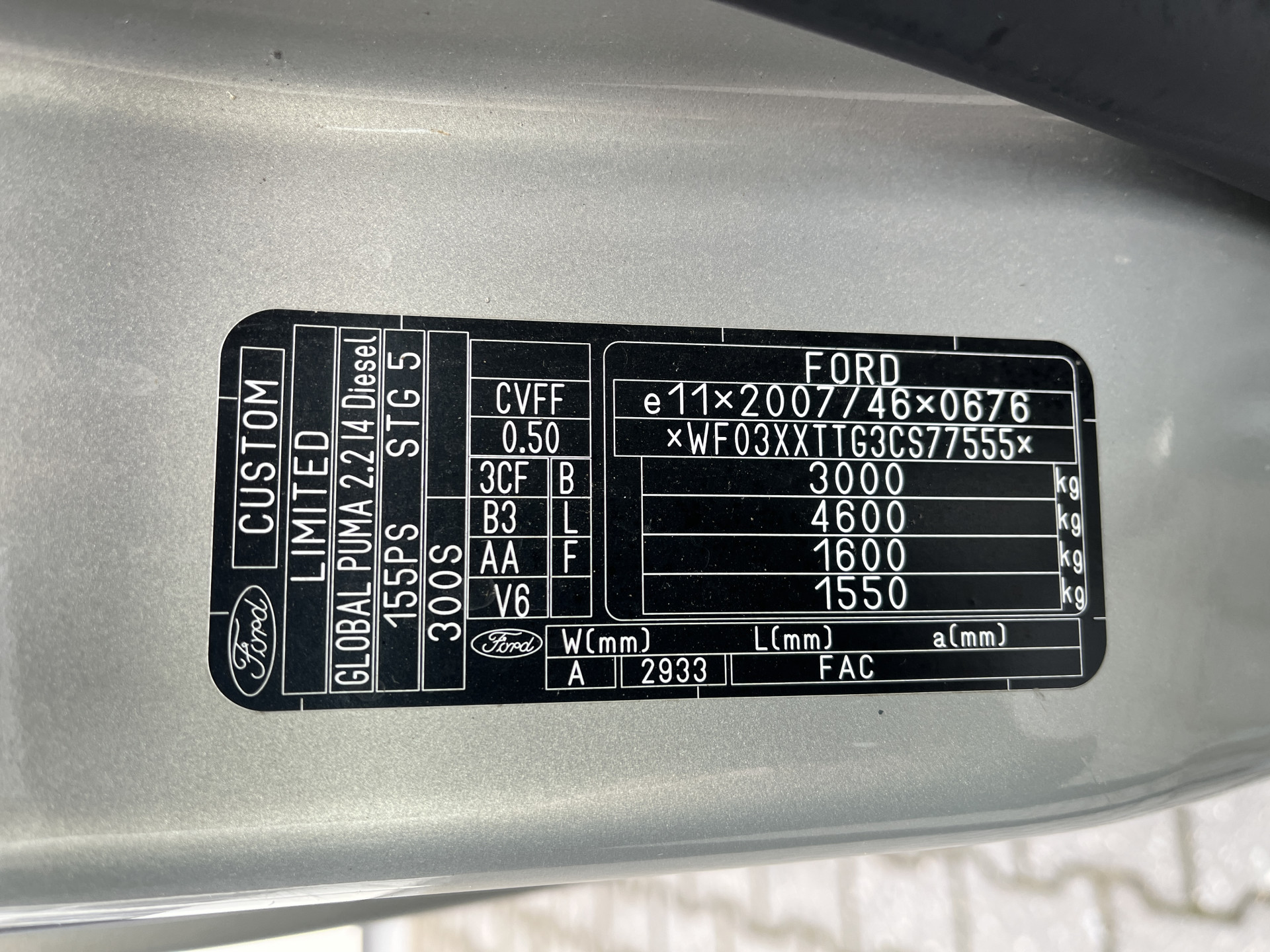 Foto van Ford Tourneo Custom
