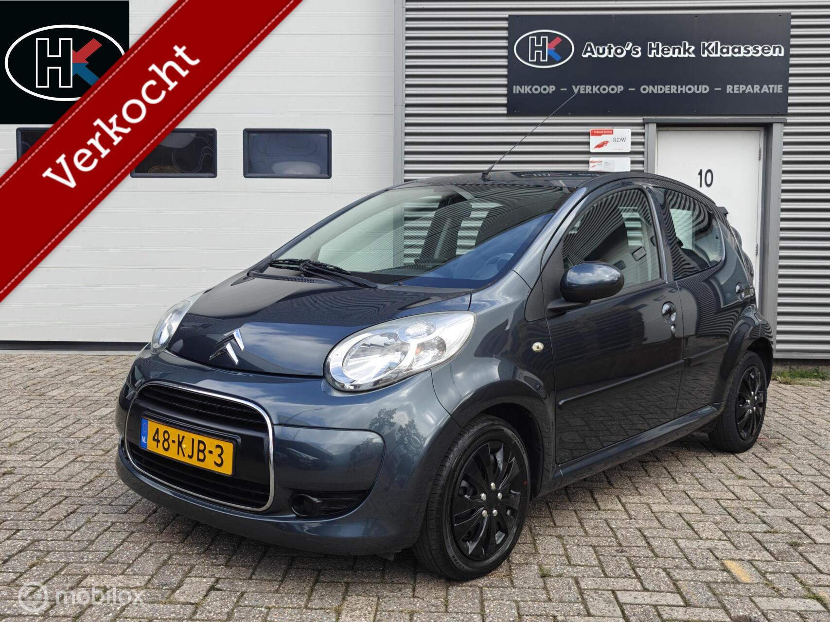 Citroen Citroen C1 5-deurs 1.0-12v Ambiance AUTOMAAT Airco CDV+ab NL 2009 - voorkant