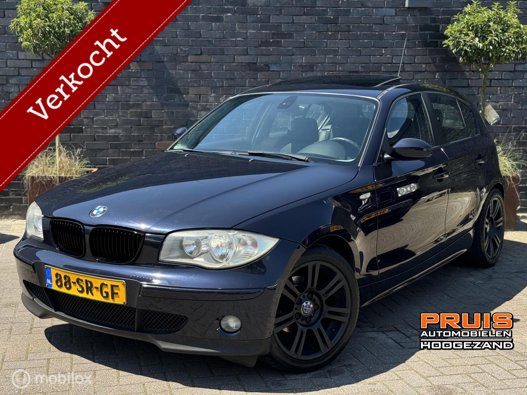 BMW 1-serie 118i High Executive -AIRCO-DAKJE- Apk (05-02-2025) *INRUIL MOGELIJK* 2006 - voorkant