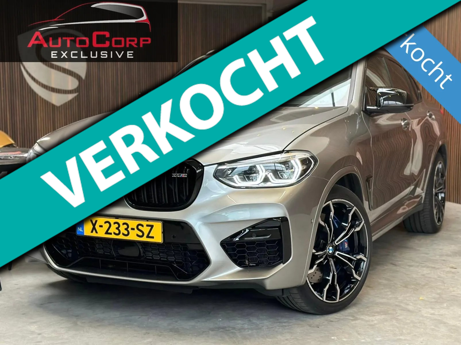 BMW X4 M Competition 3.0 510PK 2020 - voorkant